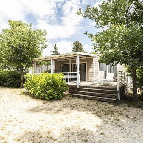 MOBILHOME 6 personnes - Superior Two-Bedroom Camping Home 4+2