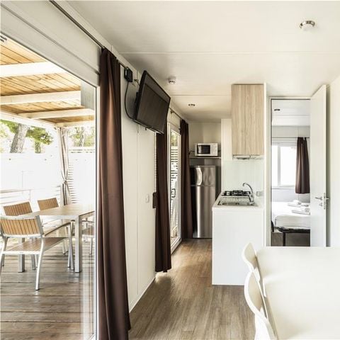 MOBILHOME 7 personnes - Premium Three-Bedroom Camping Home 6+1