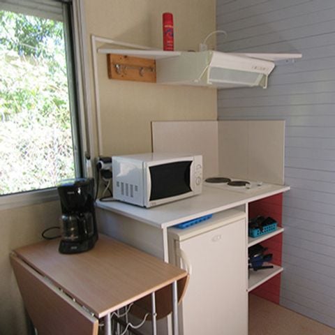 BUNGALOW 2 people - PLUME - without sanitary facilities 12 sqm