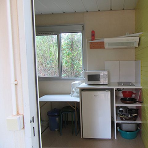 Bungalow 3 Personen - POLOCHON - ohne Sanitäranlagen 20 m².