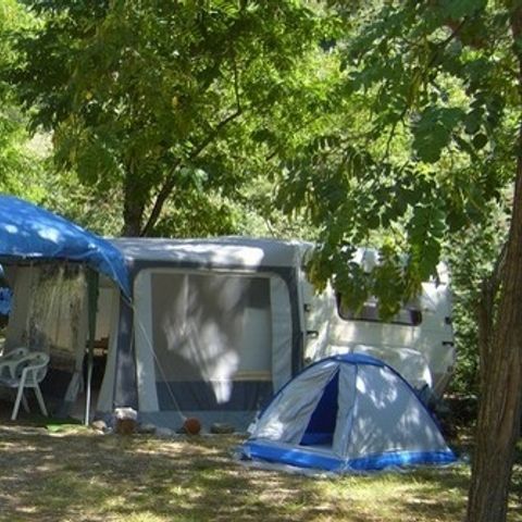 Kampeerplaats - Standplaats voor tent - Caravan of camper zonder elektriciteit