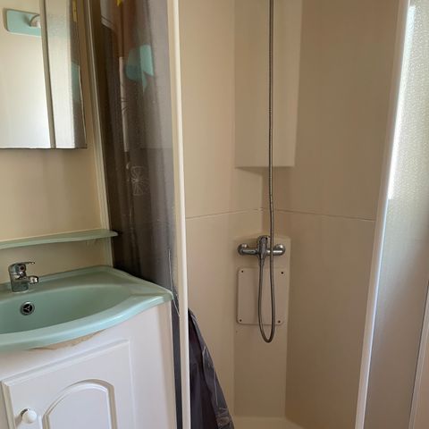 MOBILHOME 4 personas - Mobil-home climatizado CRL 36m² + terraza semicubierta 15m2