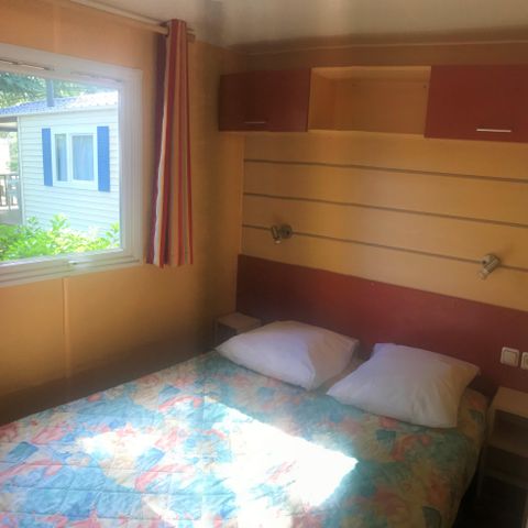 Chalet 3 personen - Chalet Confort 16 m² - 1 Schlafzimmer - Klimaanlage (zusätzlicher Schlafplatz möglich) 2 pers.