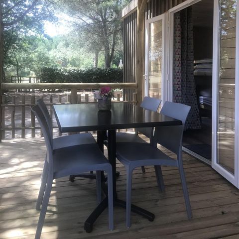 Chalet 5 personen - Hütte 17 m² - 2 Zimmer ohne Sanitäranlagen