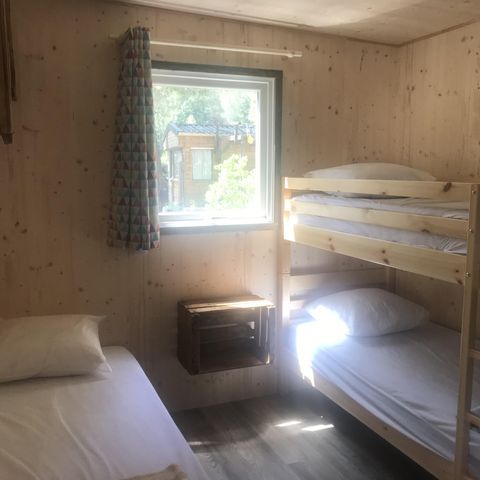 CHALET 5 persone - Cabina 17 m² - 2 camere senza servizi igienici
