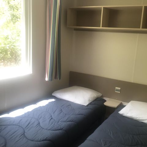 STACARAVAN 4 personen - Comfort 28 m² - 2 slaapkamers - airconditioning