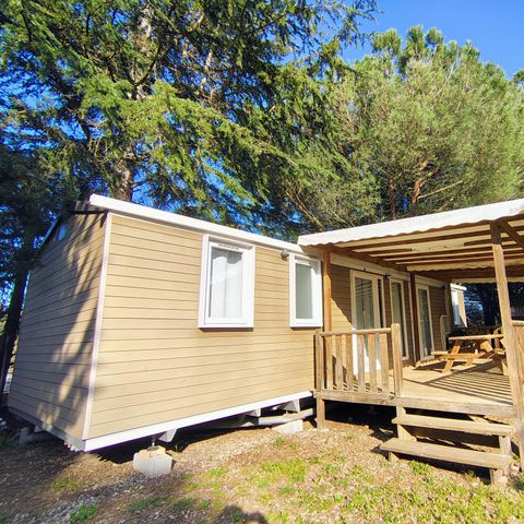 Stacaravan 8 personen - Stacaravan Premium K 40 m² - 3 slaapkamers - airconditioning