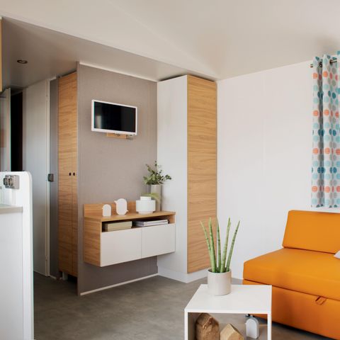 Mobilheim 8 Personen - Mobilheim Premium K 40 m² - 3 Zimmer - Klimaanlage