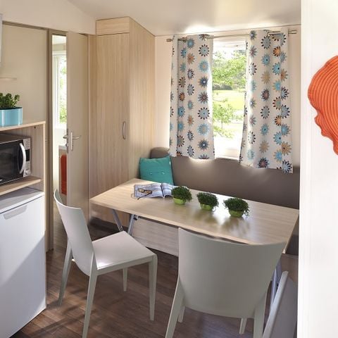 BUNGALOW 4 personnes - Jade 23m² + terrasse couverte + climatisation