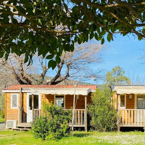 Mobile home 4 persons - Jade 23m² + covered terrace + air conditioning