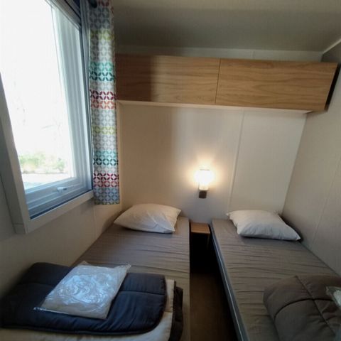 Stacaravan 6 personen - COMFORT 3BED 6 PERS TV-CLIM