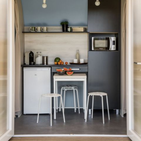 TENDA IN TELA E LEGNO 4 persone - COCO SWEET 2CH 4 PERS (senza aria condizionata, senza televisione, senza servizi igienici)