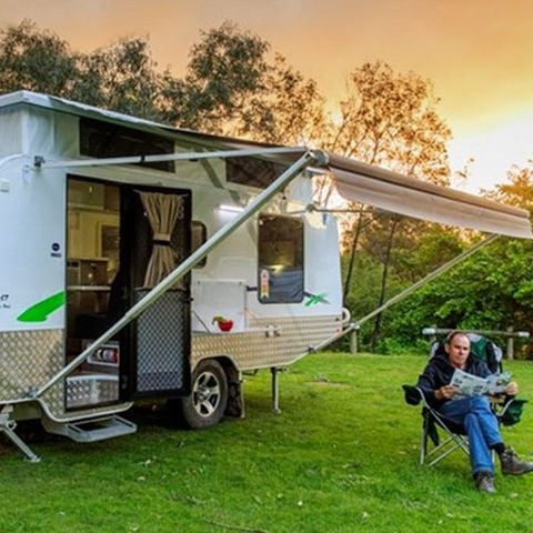 STAANPLAATS - Pakket 1 persoon - Caravan