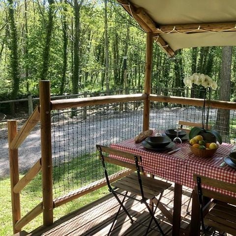 BUNGALOW TOILÉ 4 personnes - LODGE sans sanitaires