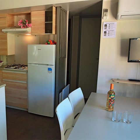 Mobilhome 6 personas - Loisir+ 6 plazas 3 dormitorios 2 baños 39m² superficie habitable