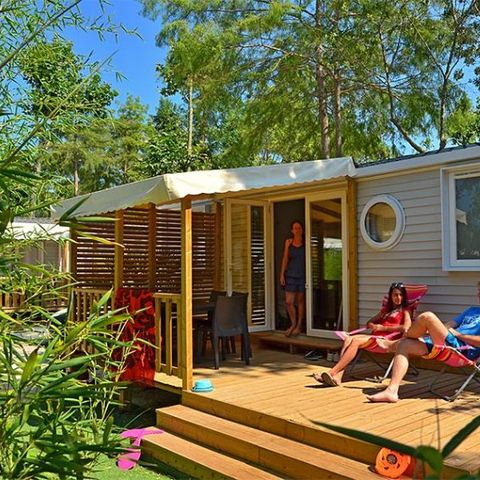 Mobilheim 6 personen - Loisir+ 6 Personen 3 Schlafzimmer 2 Bäder 39m²
