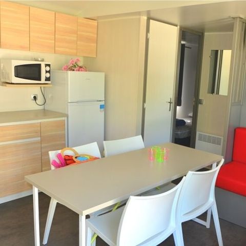 Mobilhome 8 personnes - Loisir+ - 3 chambres - 33m²