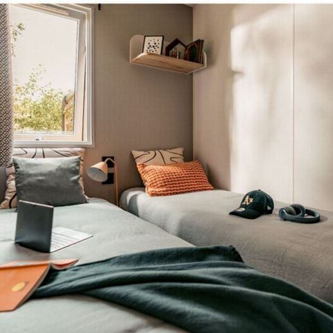 Stacaravan 8 personen - Stacaravan Confort+ 8 personen 4 slaapkamers 2 badkamers