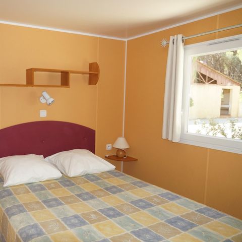 STACARAVAN 4 personen - Argentella 31 m², airconditioning, 2 slaapkamers