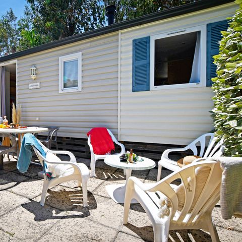 CASA MOBILE 4 persone - Argentella 31 m², aria condizionata, 2 camere da letto