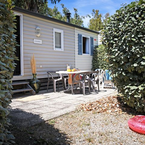 MOBILHOME 4 personas - Argentella 31 m², aire acondicionado, 2 dormitorios