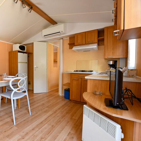 CASA MOBILE 4 persone - Argentella 31 m², aria condizionata, 2 camere da letto