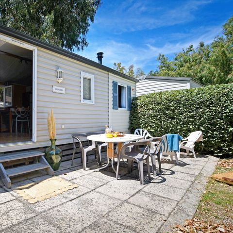 CASA MOBILE 4 persone - Argentella 31 m², aria condizionata, 2 camere da letto