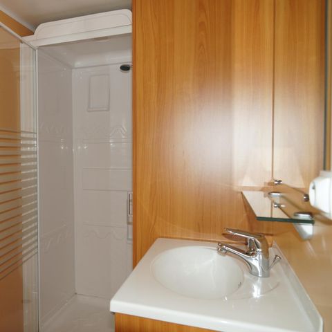 MOBILHOME 4 personas - Argentella 31 m², aire acondicionado, 2 dormitorios