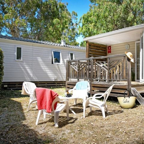 BUNGALOW 4 personnes - Palombaggia 31 m², climatisé, 2 chambres