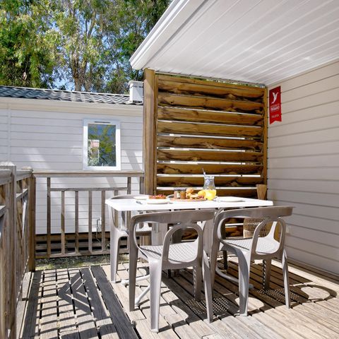 MOBILHOME 4 personas - Palombaggia 31 m², climatizada, 2 habitaciones