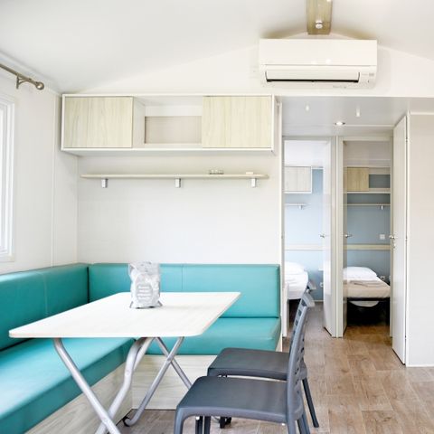 Mobilheim 4 Personen - Roccapina 33 m², klimatisiert, 2 Schlafzimmer