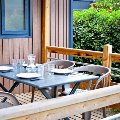 MOBILHOME 4 personas - Santa-Giulia 32 m², aire acondicionado, 2 dormitorios