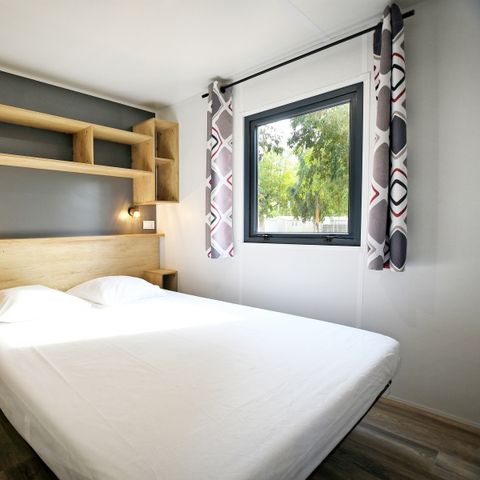 MOBILHOME 4 personas - Santa-Giulia 32 m², aire acondicionado, 2 dormitorios