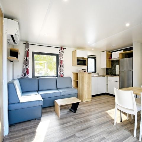 CASA MOBILE 4 persone - Santa-Giulia 32 m², aria condizionata, 2 camere da letto