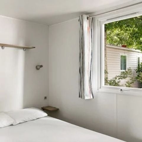 Stacaravan 6 personen - Comfort XL | 2 slaapkamers | 4/6 pers. | Klein terras | Airconditioning