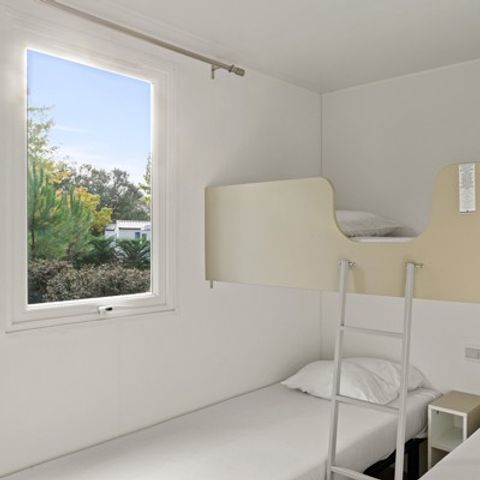 STACARAVAN 4 personen - Comfort | 2 slaapkamers | 4 pers. | Eenpersoons terras | Airconditioning