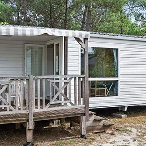 MOBILHOME 6 personnes - Mobil-home | Comfort | 3 Ch. | 6 Pers. | Petite Terrasse | Clim.
