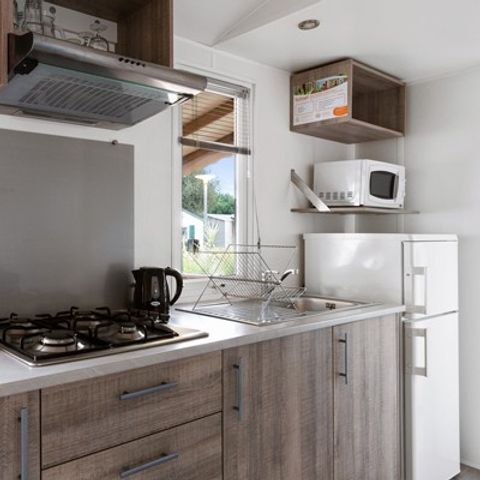 Mobilhome 6 personnes - Classic XL | 2 Ch. | 4/6 Pers. | Terrasse surélevée | Clim.