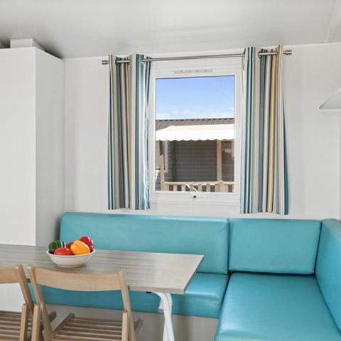 Mobilhome 6 personnes - Comfort XL | 3 Ch. | 6 Pers. | Terrasse surélevée | Clim.