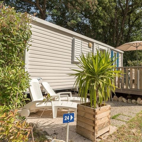 Stacaravan 4 personen - Privilege Cottage + Airconditioning