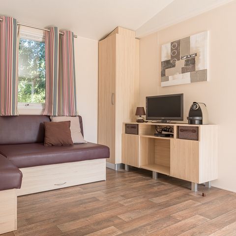 Stacaravan 4 personen - Privilege Cottage + Airconditioning