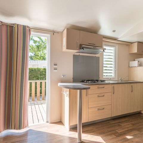 Stacaravan 4 personen - Privilege Cottage + Airconditioning