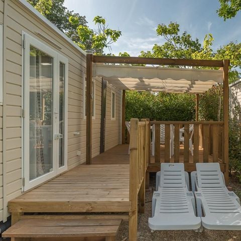 Stacaravan 4 personen - Privilege Cottage + Airconditioning