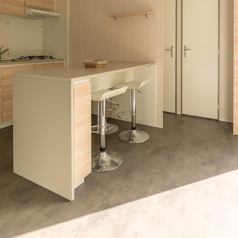 Stacaravan 6 personen - Cottage Privilège 2 slaapkamers + Airconditioning