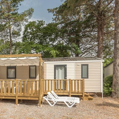 Stacaravan 6 personen - Cottage Privilège 3 slaapkamers + Airconditioning