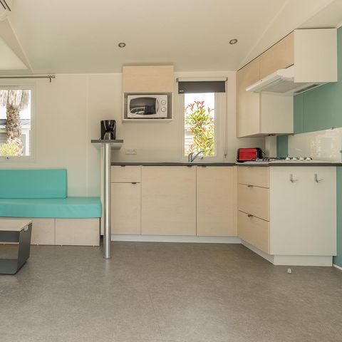 Mobilheim 8 Personen - Cottage Familie 4 Zimmer + Klimaanlage