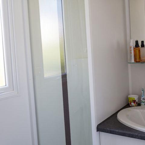 Stacaravan 6 personen - BALTIQUE - 3 slaapkamers - TV - CLIM