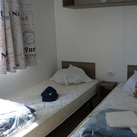 MOBILE HOME 6 people - C- 2-bedroom air-conditioned mobile home in the Caribbean