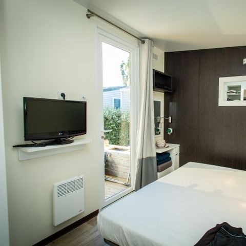 MOBILE HOME 4 people - C – ‘Méditerranée’ mobile home – 2 bedrooms and air-conditioned