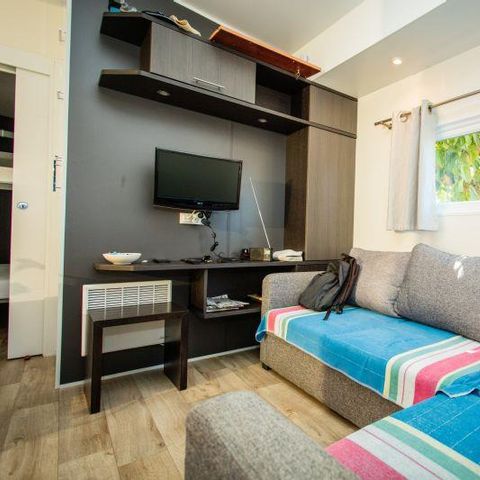 MOBILE HOME 4 people - C – ‘Méditerranée’ mobile home – 2 bedrooms and air-conditioned